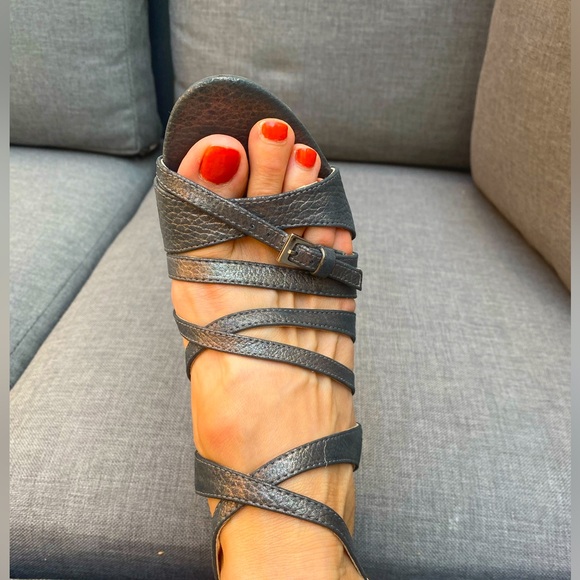 DNKY strappy high heels sandals 7.5 - Picture 3 of 6